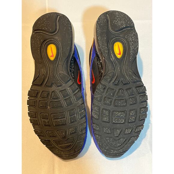 Nike Air Max 97 ACG Terra (Lakers Colors) Size 9. Basketball Shows Yellow Purple - Picture 5 of 8